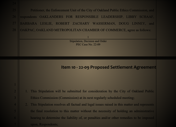 PEC Sends Schaaf Settlements Back for Sharper Penalty Stipulation; Campaign Finance Increase Meets Tepid Response;  OPC Recommends No Changes to OPD Pursuit Policy; Security Guard Cuts, Potential Armed Guards New Focus After Tie-Vote Melodrama Subsides